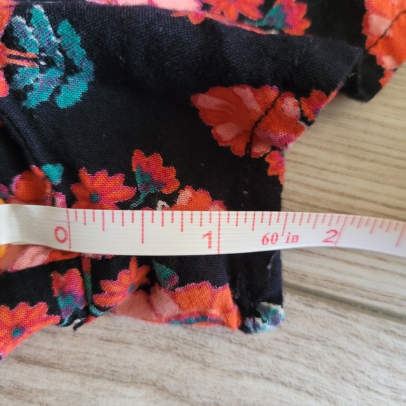 Band of Gypsies Intricate Fairycore Floral Pattern Romper with Skirt Draping XS - Picture 9 of 11